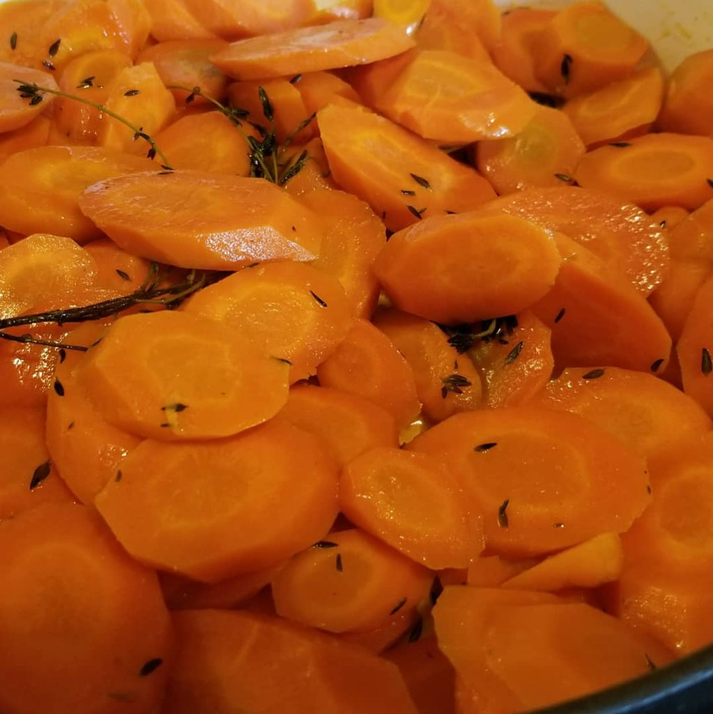 Peach-Apricot Glazed Carrots